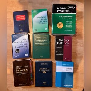 Québec Law - Barreau books - Assorted Law and Reference Hardcover